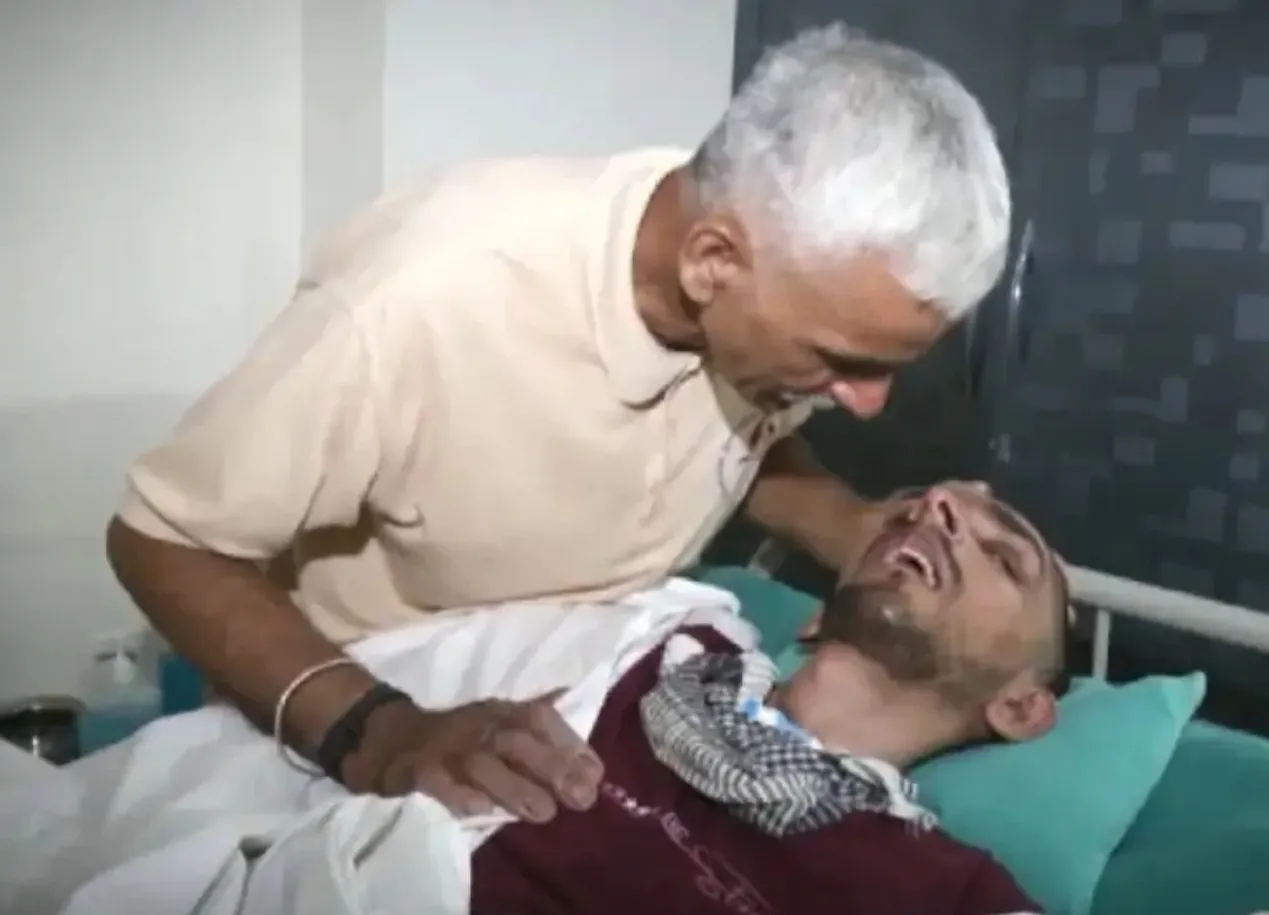 बेटे के साथ पिता