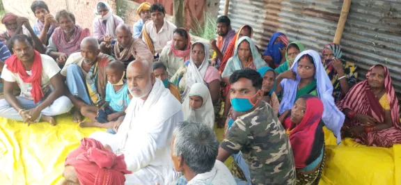 बलिया : कटानरोधी कार्य में भ्रष्टाचार के खिलाफ अनशन, 22 जुलाई से बेमियादी का ऐलान