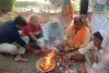 Ballia में हर्षोल्लाह से मना चित्रगुप्त पूजन उत्सव