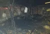 बलिया में आग का तांडव : पांच झोपड़ियां राख, दो झुलसे
