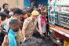 बलिया में भीषण एक्सीडेंट : बाइक सवार युवक की मौत का खौफनाक मंजर देख कांपे लोग, दूसरा रेफर