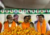 बलिया : फेफना विधानसभा में भाजपा प्रत्याशी नीरज शेखर के चुनाव कार्यालय का मंत्री ने किया उद्घाटन