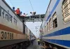 Video : बलिया-छपरा रेलखंड पर खौफनक घटना, जिन्दा जला ट्रेन की छ्त पर चढ़ा युवक ; मंजर देख कांपे लोग