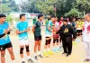 बलिया में खेल प्रेमियों के लिए आकर्षण का केंद्र बना यूपी वॉलीबाल टीम का प्रशिक्षण शिविर