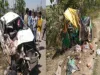 कार की टक्कर से फुटबॉल बना आटो रिक्शा, मां-बेटी समेत पांच की मौत