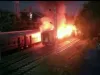 लखनऊ से रामेश्वरम जा रही ट्रेन में लगी आग, अब तक 10 लोगों की मौत
