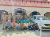 STF गोरखपुर और बलिया पुलिस की संयुक्त टीम को मिली बड़ी सफलता, दो ईनामिया बदमाशों समेत सात गिरफ्तार
