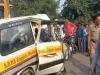 भीषण Road Accident : स्कूल वैन और बस में जबरदस्त टक्कर, चार छात्रों समेत पांच की मौत