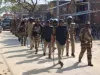 बलिया पुलिस ने निकाला फ्लैग मार्च