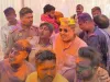 Ballia में मंत्री दयाशंकर सिंह ने बूथ पदाधिकारियों संग मनाई होली