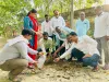 बलिया : राष्ट्रनायक चन्द्रशेखर की जयंती पर पौधरोपण संग राजकीय बाल गृह में पाठ्य सामग्री, फल एवं परिधान वितरित