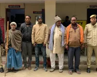 बलिया खबर : अलग-अलग मामलों में पांच वारंटी गिरफ्तार