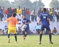 बलिया में अंतर्जनपदीय फुटबाल टूर्नामेंट : पटना को हराकर दानापुर ने जीता उद्घाटन मैच