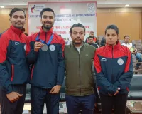 नार्थ जोन कराटे यूनिवर्सिटी खेल प्रतियोगिता : गरिमा सिंह, युवराज और अमित ने बढ़ाया बलिया का मान