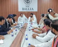 बलिया में अवैध खनन, ओवरलोडिंग और अस्पतालों की लापरवाही पर मंत्री सख्त, बोले...