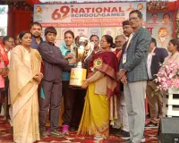 Ballia में 69वीं राष्ट्रीय विद्यालयी कुश्ती प्रतियोगिता का शानदार समापन