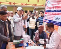 बलिया में दिखा 'टीम निर्भय' की मेहनत का रंग : गंगापार नौरंगा में निःशुल्क स्वास्थ्य जांच शिविर, बड़ी संख्या में लोगों को मिला लाभ