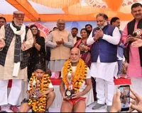 मैराथन में खास धावक बनें बलिया के इन दो सितारों का परिवहन मंत्री ने कुछ यूं बढ़ाया उत्साह 