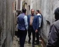 बलिया में स्टेट बैंक की दीवाल तोड़ अंदर घुसे चोर, जांच में जुटी पुलिस