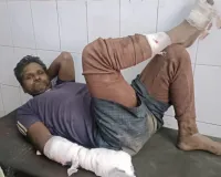 बलिया में तेज धमाके के साथ फटा एयर कंप्रेसर, महिला की मौत, पति रेफर