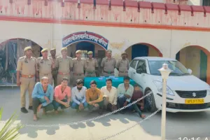 STF गोरखपुर और बलिया पुलिस की संयुक्त टीम को मिली बड़ी सफलता, दो ईनामिया बदमाशों समेत सात गिरफ्तार