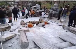 जापान में भूकंप तेज झटका, लाइव वीडियो वायरल, जान बचाने के लिए भागते दिखे लोग