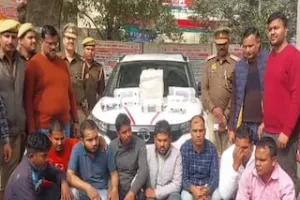पुलिस भर्ती परीक्षा से पहले बड़ी कार्रवाई : सॉल्‍वर गैंग का पर्दाफाश, लाखों की नकदी समेत 8 गिरफ्तार