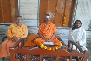 छोटी मठिया पर श्रीमद् भगवत महापुराण परायण से भक्तिमय हुई भृगुनगरी, कार्तिक पूर्णिमा पर विशाल भंडारा