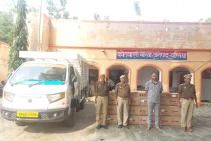 बलिया में 17 लाख की शराब के साथ एक गिरफ्तार, पांच पर मुकदमा
