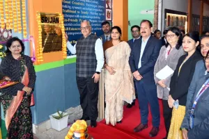 सनबीम बलिया में कला एवं कौशल को समर्पित कार्यशाला कक्ष 'सृजन' का भव्य उद्घाटन