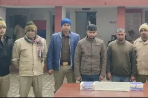 बलिया पुलिस की सर्तकता से डकैती की साजिश नाकाम