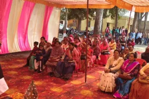 'हमारा आंगन हमारे बच्चे' उत्सव में चहका बचपन : ब्लॉक प्रमुख ने बच्चों के हित में खोला पिटारा, BEO ने मंत्र
