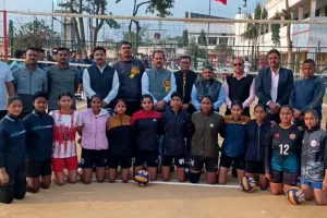 बलिया में उत्तर प्रदेश वॉलीबाल टीम के प्रशिक्षण शिविर का शानदार आगाज