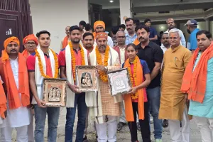 नेशनल चैंपियन बनकर लौटे बलिया के इन खिलाड़ियों को पूर्व मंत्री ने किया सम्मानित