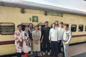 शैक्षिक भ्रमण पर निकले SC College बलिया के Geography Students