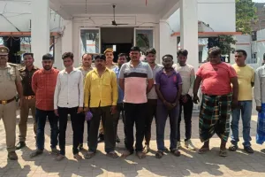 एक्शनमोड में Ballia Police, पकड़े गए 12 जुआरी