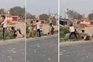 बलिया में विवाद सुलझाने गए डायल 112 के पुलिसकर्मियों पर हमला, जमकर हुई गुत्थमगुत्थी ; दो गिरफ्तार