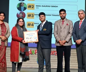 सनबीम बलिया के नन्हें उद्यमियों ने दिखाई प्रतिभा, नवाचारी उत्पादों से किया चकित