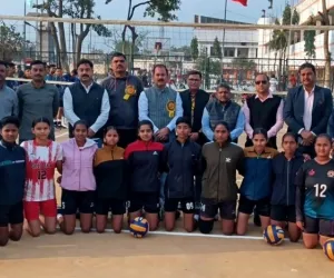 बलिया में उत्तर प्रदेश वॉलीबाल टीम के प्रशिक्षण शिविर का शानदार आगाज