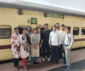 शैक्षिक भ्रमण पर निकले SC College बलिया के Geography Students